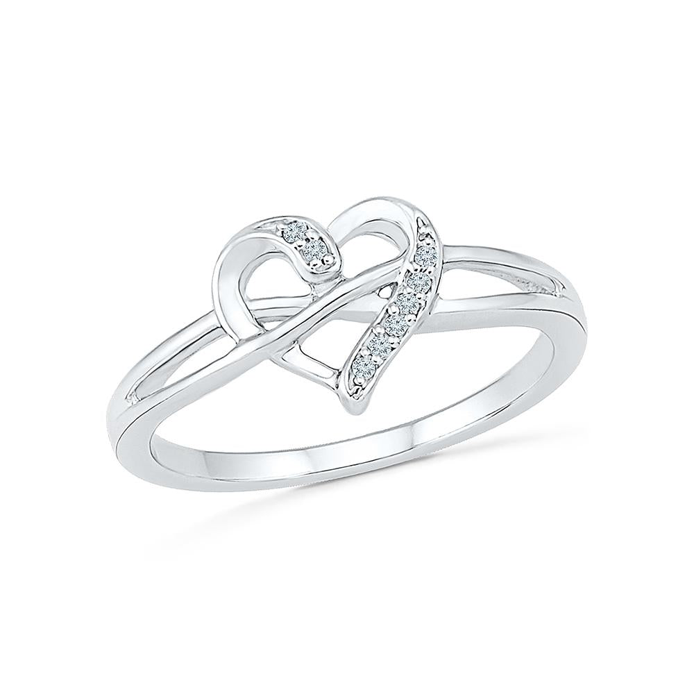 Tiffany Soleste® Heart-shaped Halo Engagement Ring with a Diamond Platinum  Band